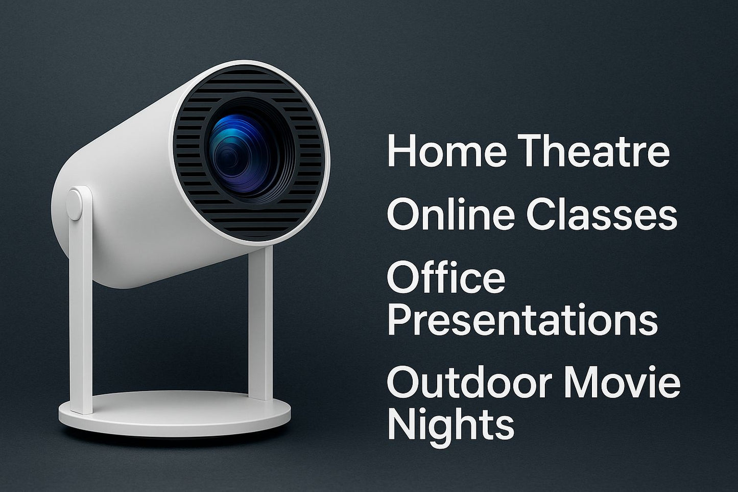 4K mini portable projector !