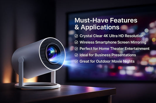 4K mini portable projector !